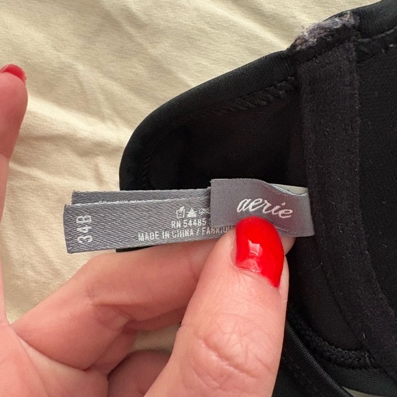 Aerie perkier push-up bikini top, women’s size 34B. In like-new condition. - Picture 2 of 3
